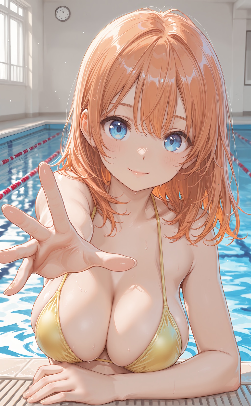 一緒に泳ごう