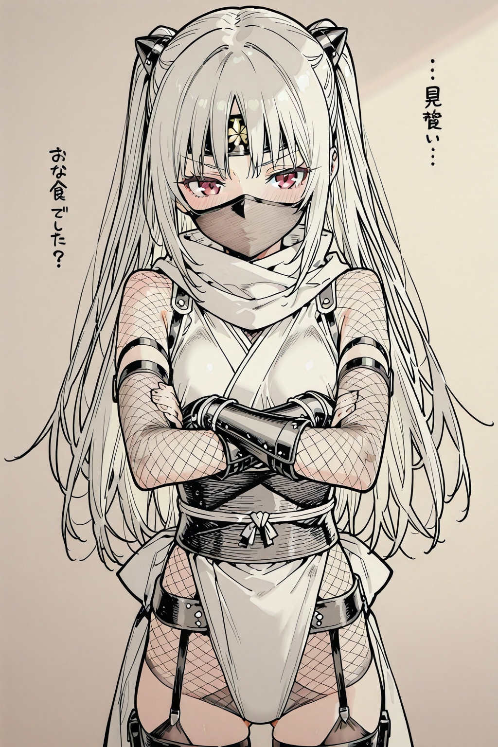 腕組みくノ一