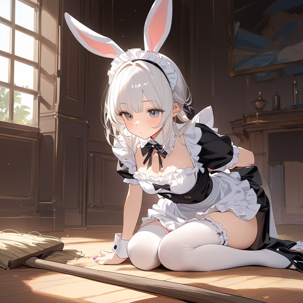 お掃除してたら腰が・・・。