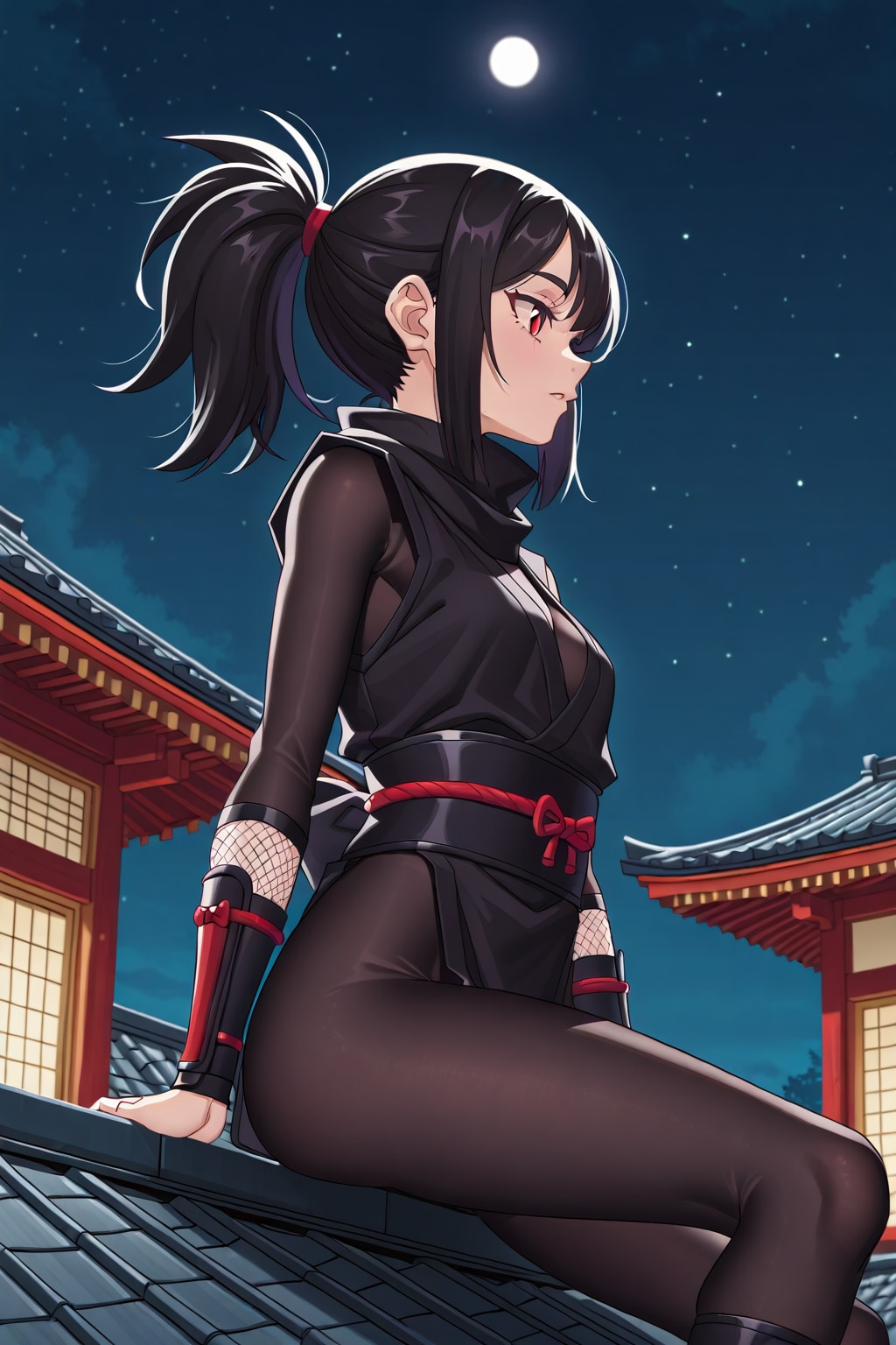 月下の忍
