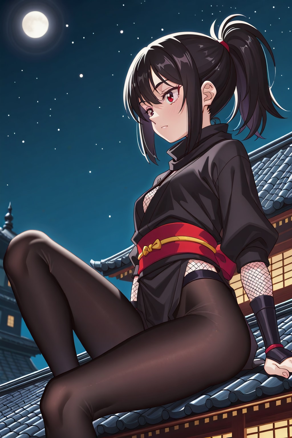 月下の忍