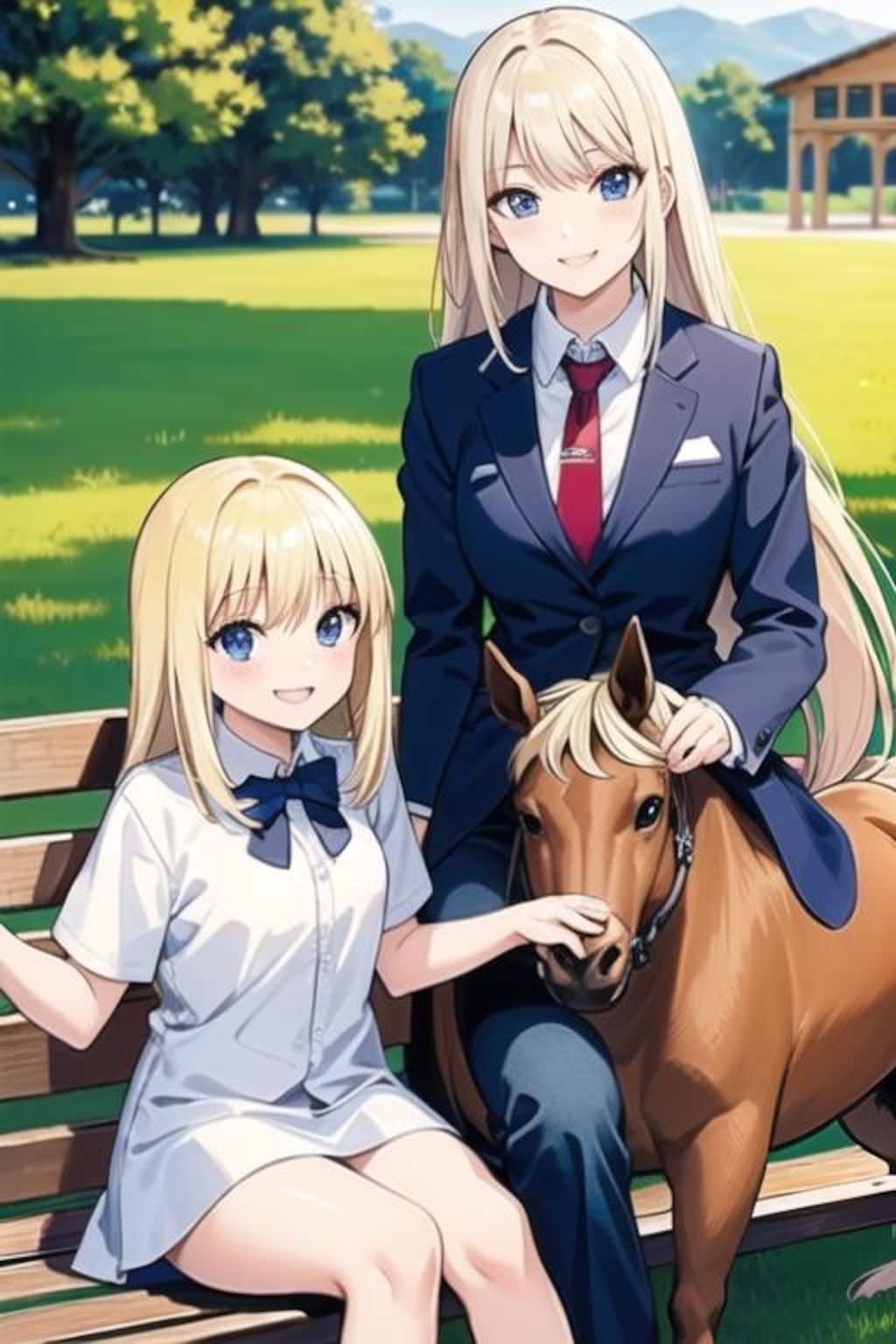 ウマがいる