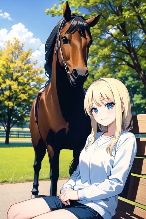 ウマがいる