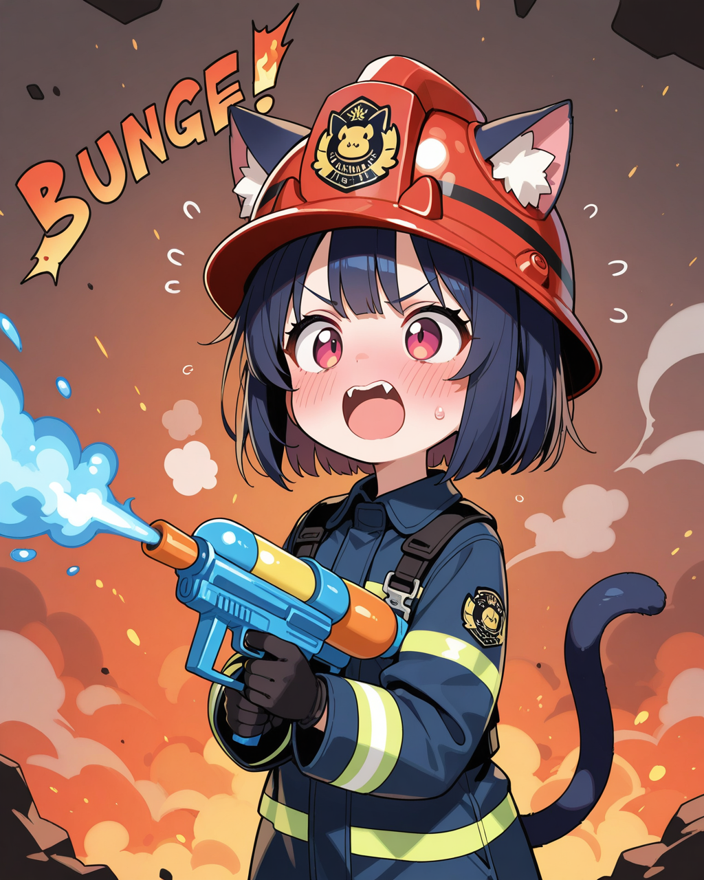 放水開始っ！！