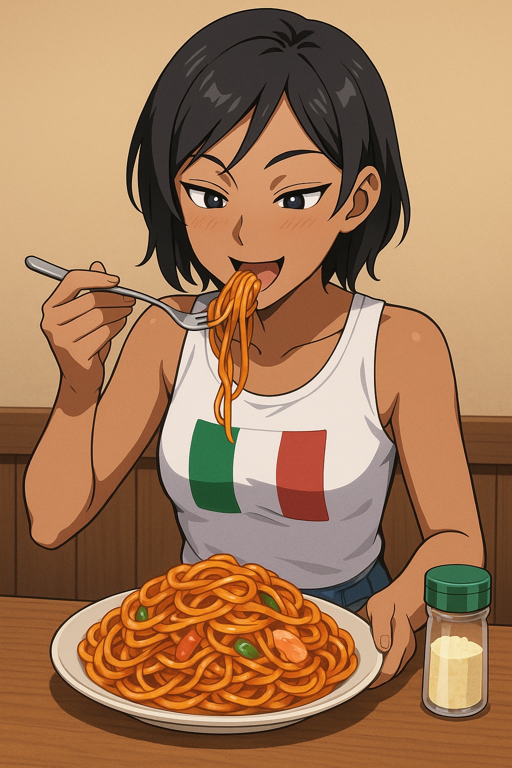 昔ながらのナポリタン