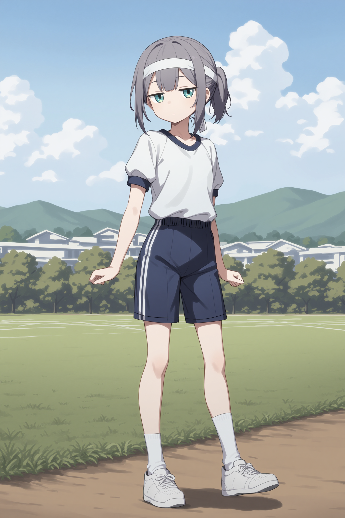 ハーフパンツ体操着 | の人気AIイラスト・グラビア