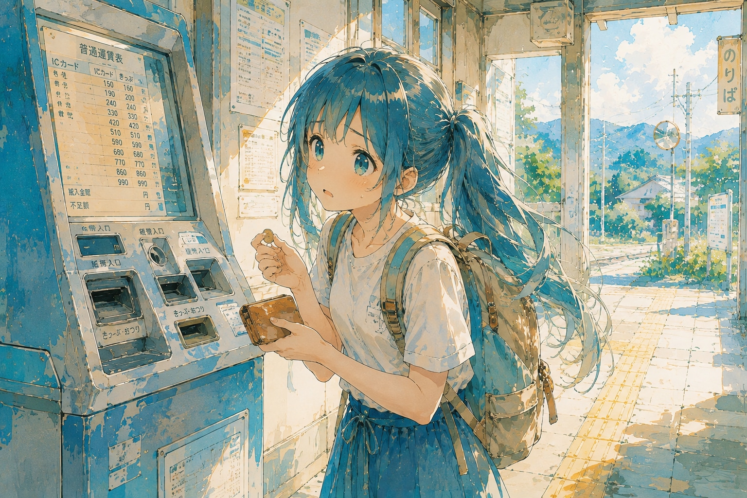 はじめての切符購入