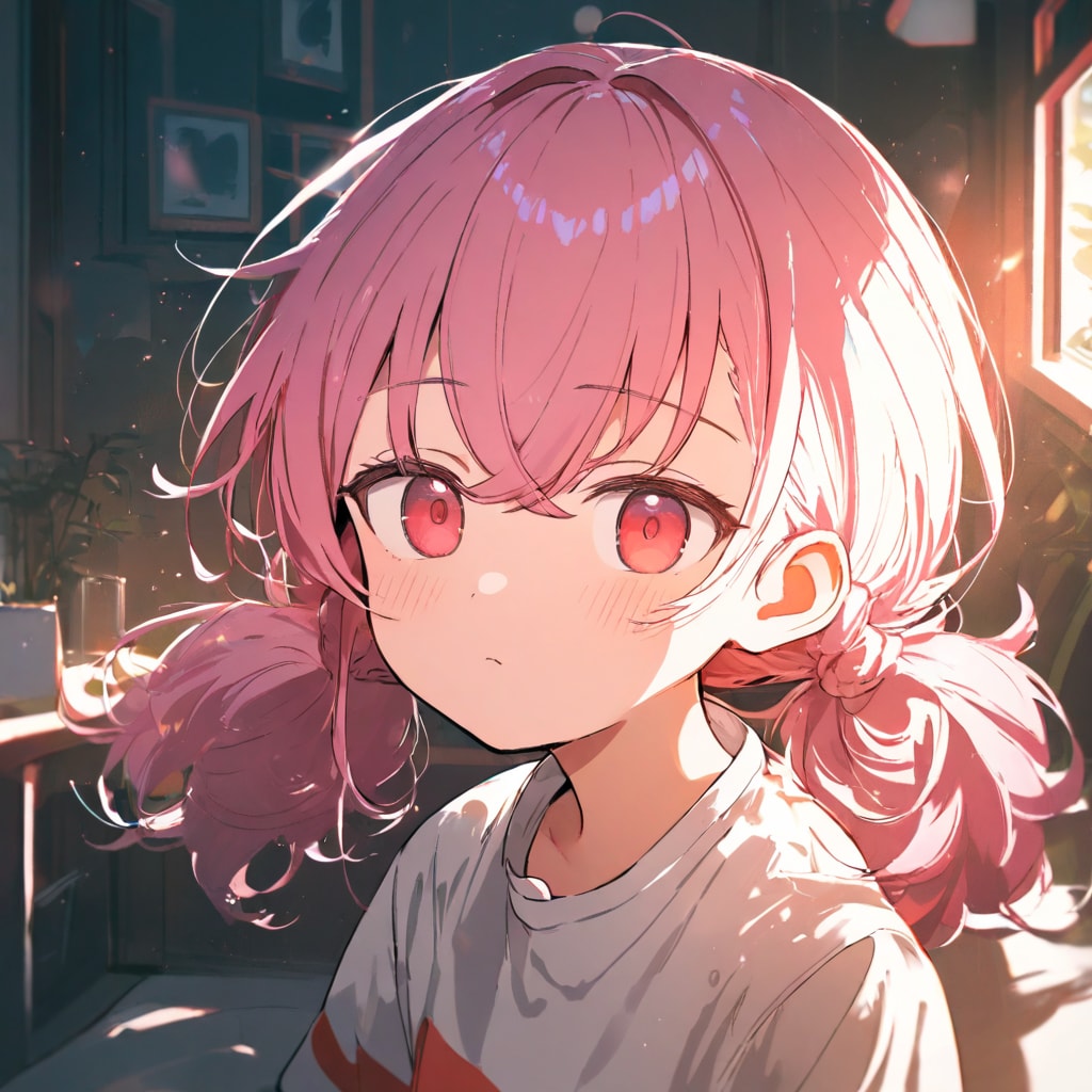 ピンク髪ちゃん