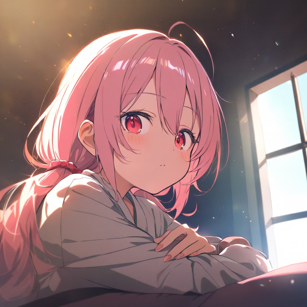 ピンク髪ちゃん