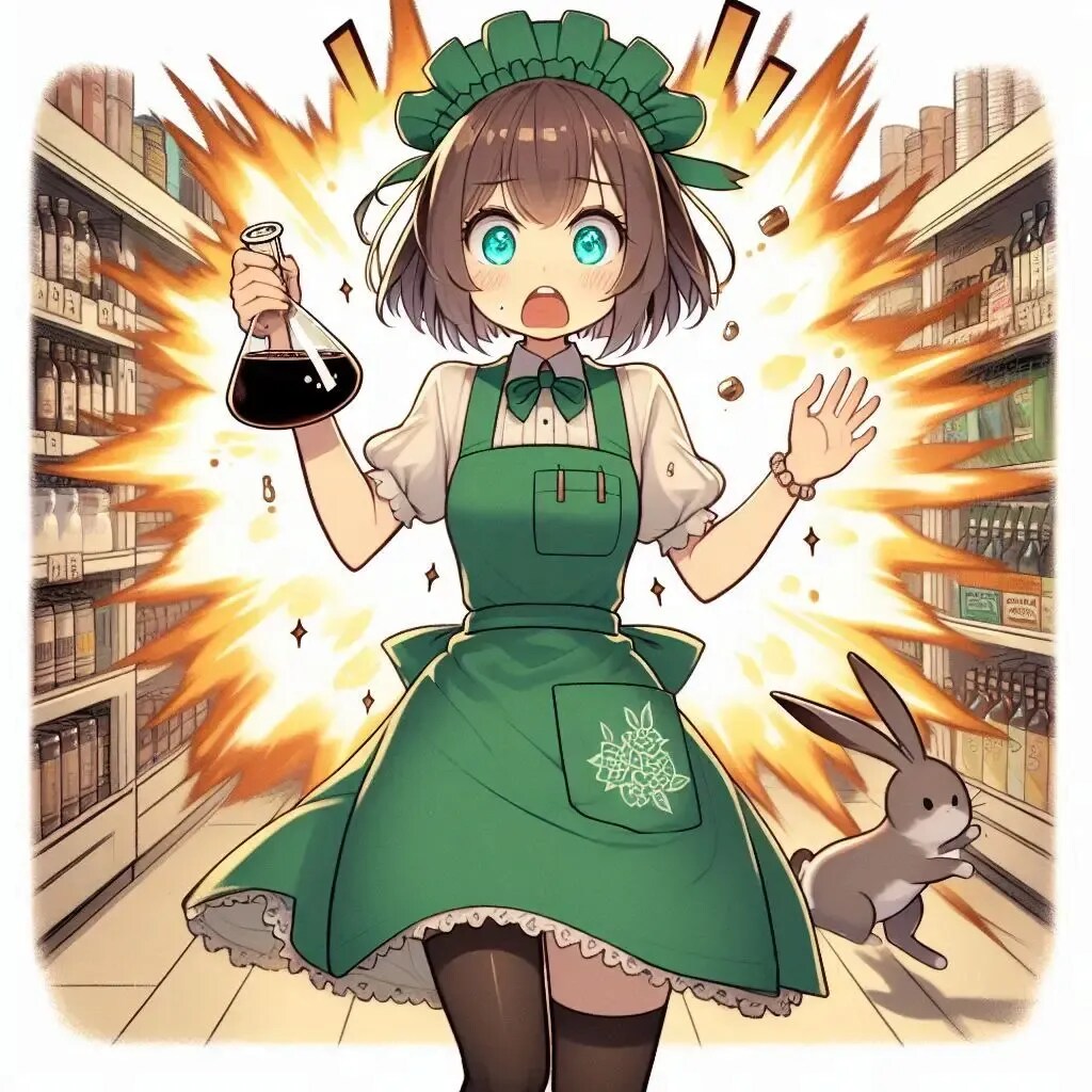 お醤油を垂らしたら