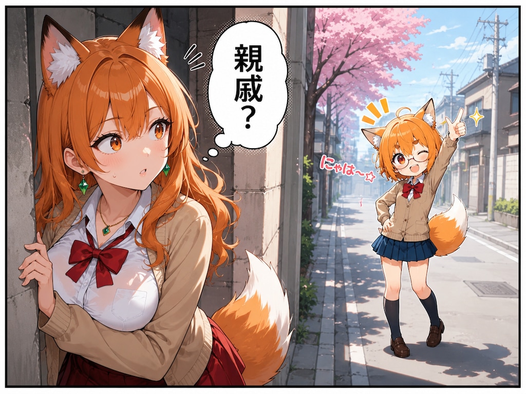 親パシー　稲森あやかさんとムチギツネ