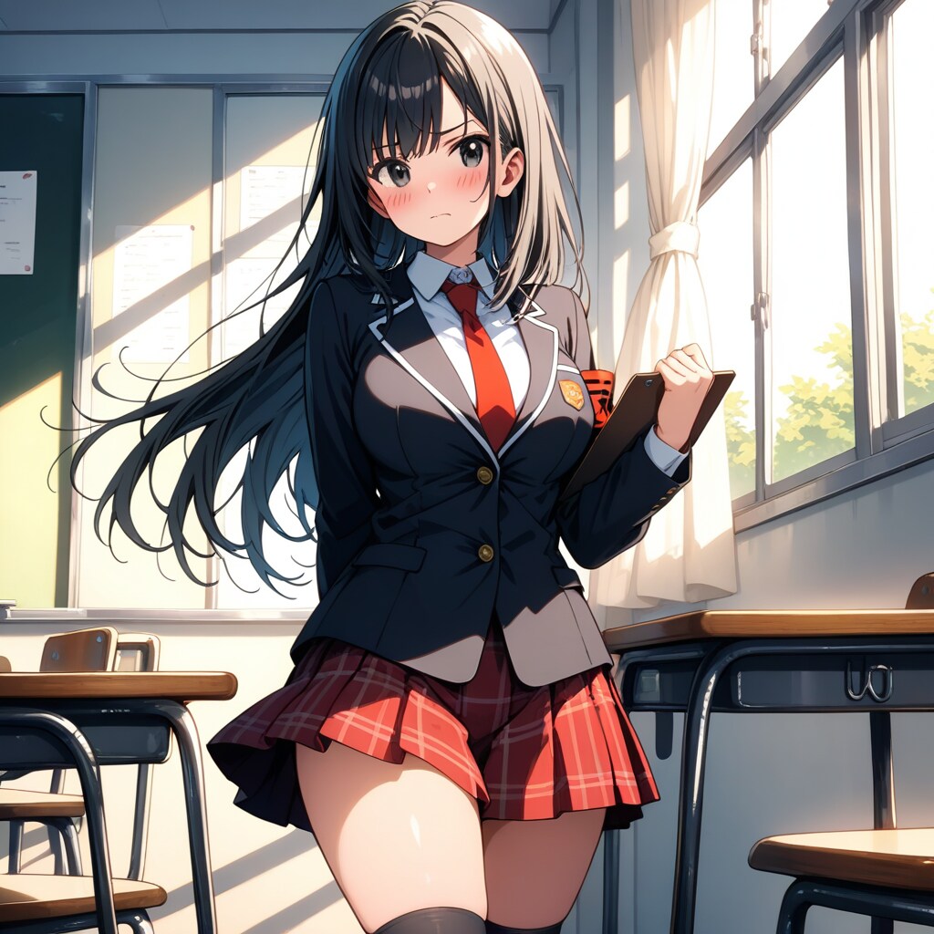 生徒会長、ふたたび | の人気AIイラスト・グラビア