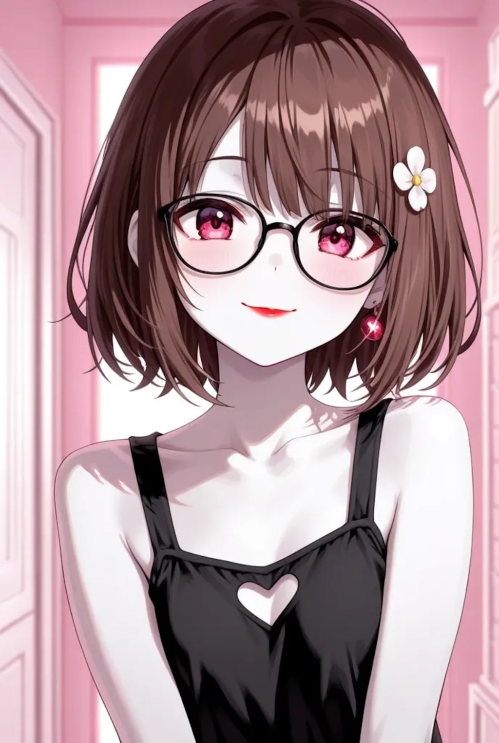 メガネ女子