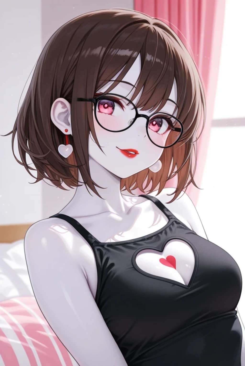 メガネ女子