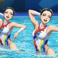 シンクロ美少女　デュエット演技⑯ 5枚目
