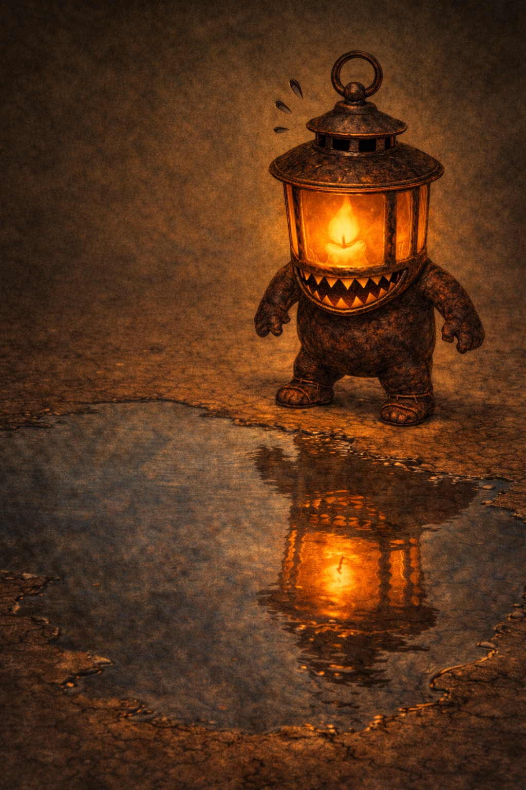 ランタンお化け