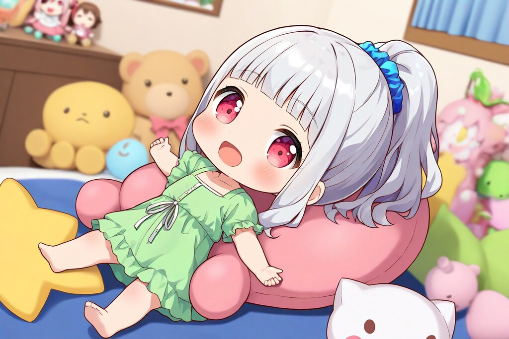 いっぱい寝ておっきくなるぞ！