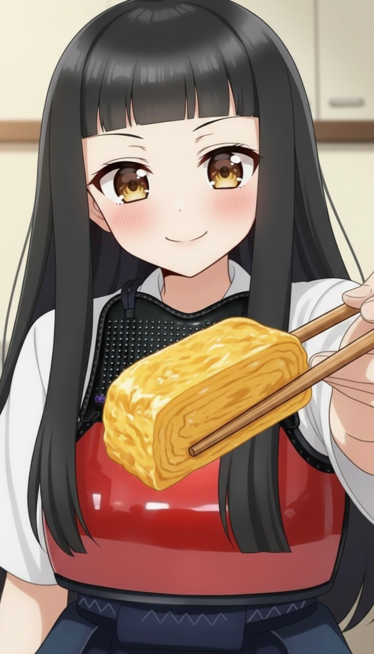 剣道少女とたまご焼き② | の人気AIイラスト・グラビア