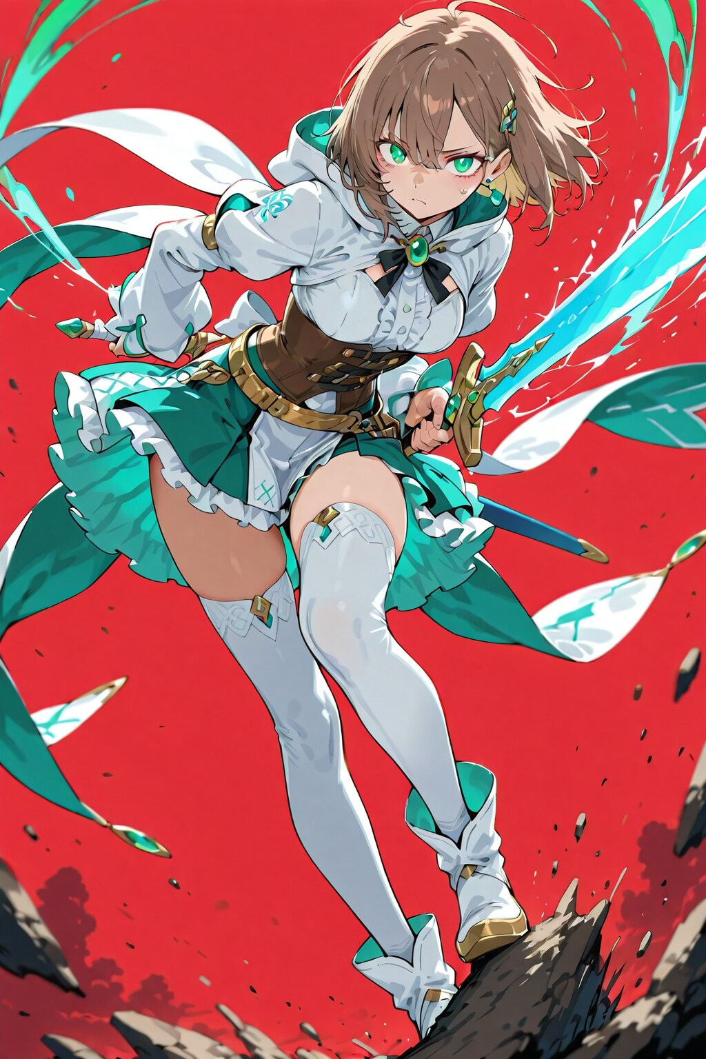 女性剣士 | の人気AIイラスト・グラビア