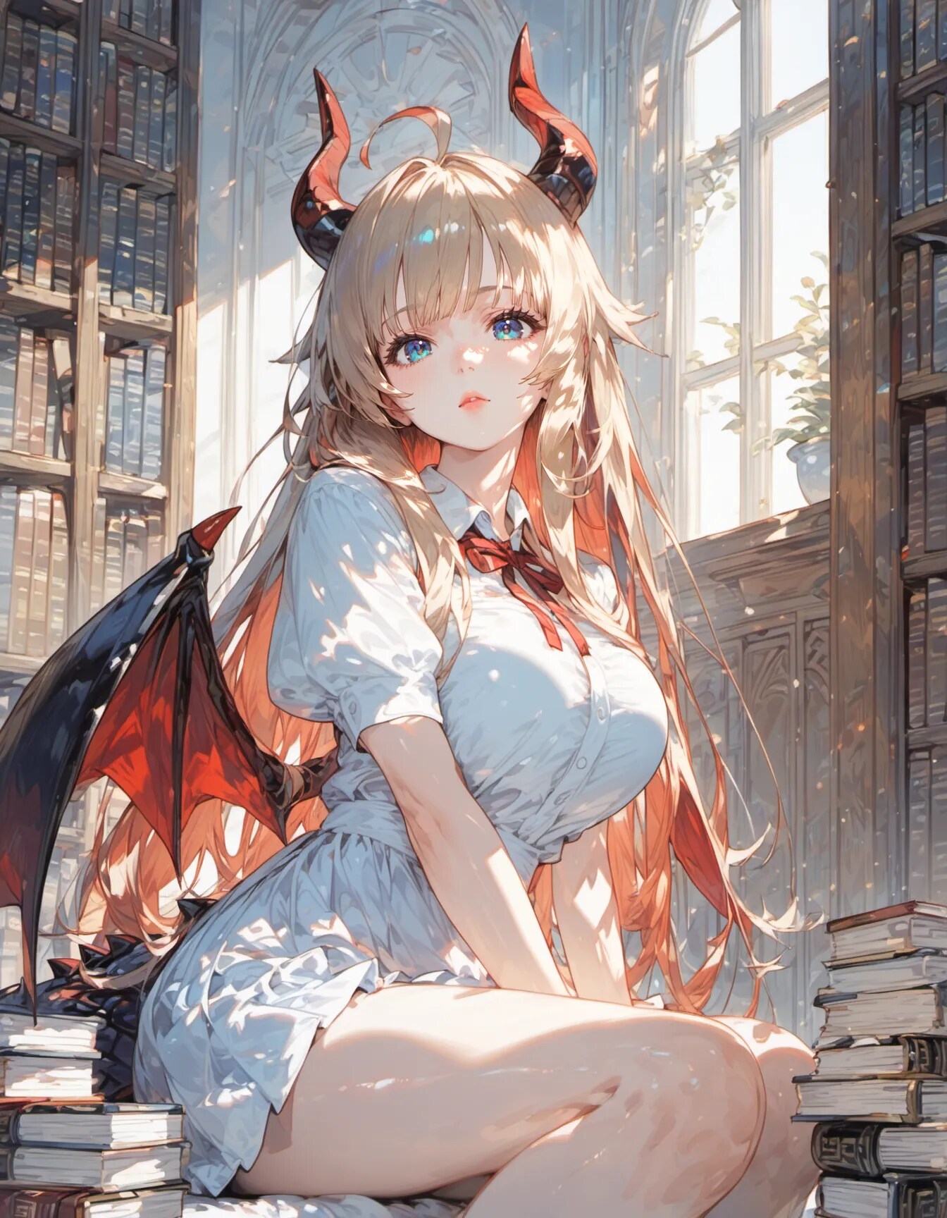 The Scholar of Shadows | の人気AIイラスト・グラビア