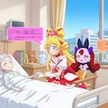 キュアアイドル、ダークイーネと小児癌の少女を看病する 4枚目