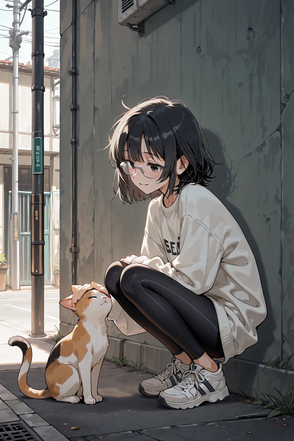路地裏の猫