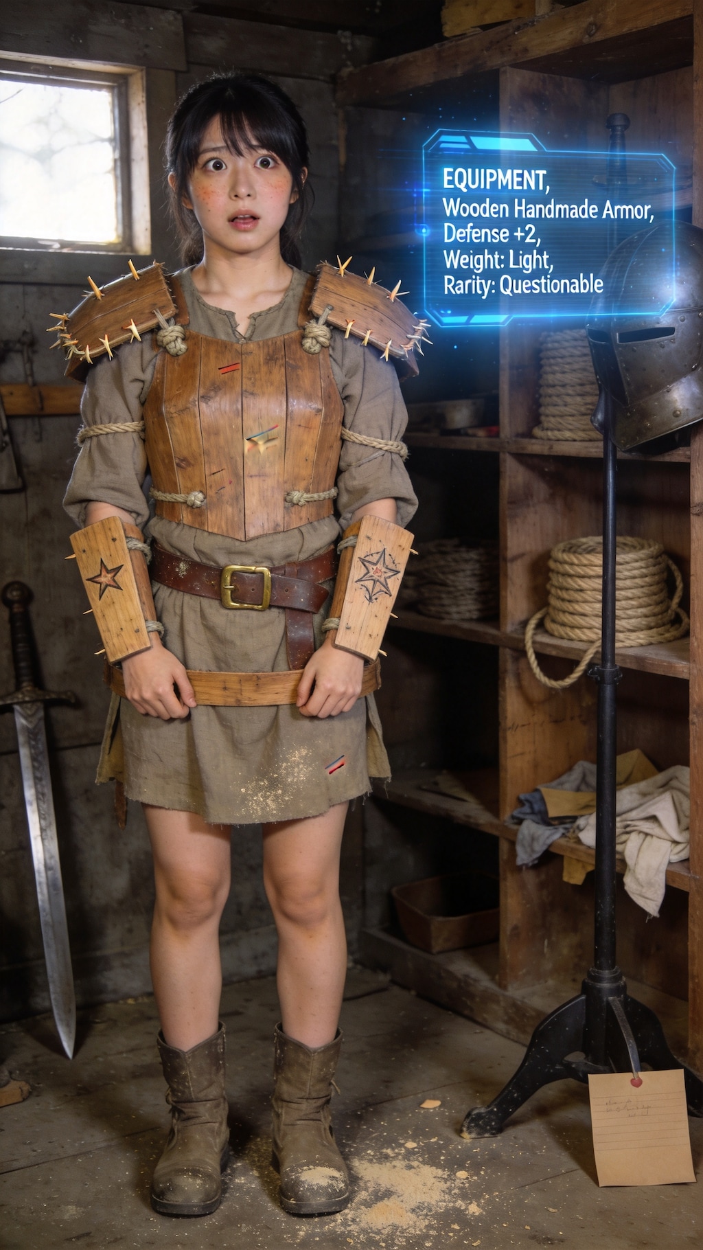 The Legendary Wooden Armor