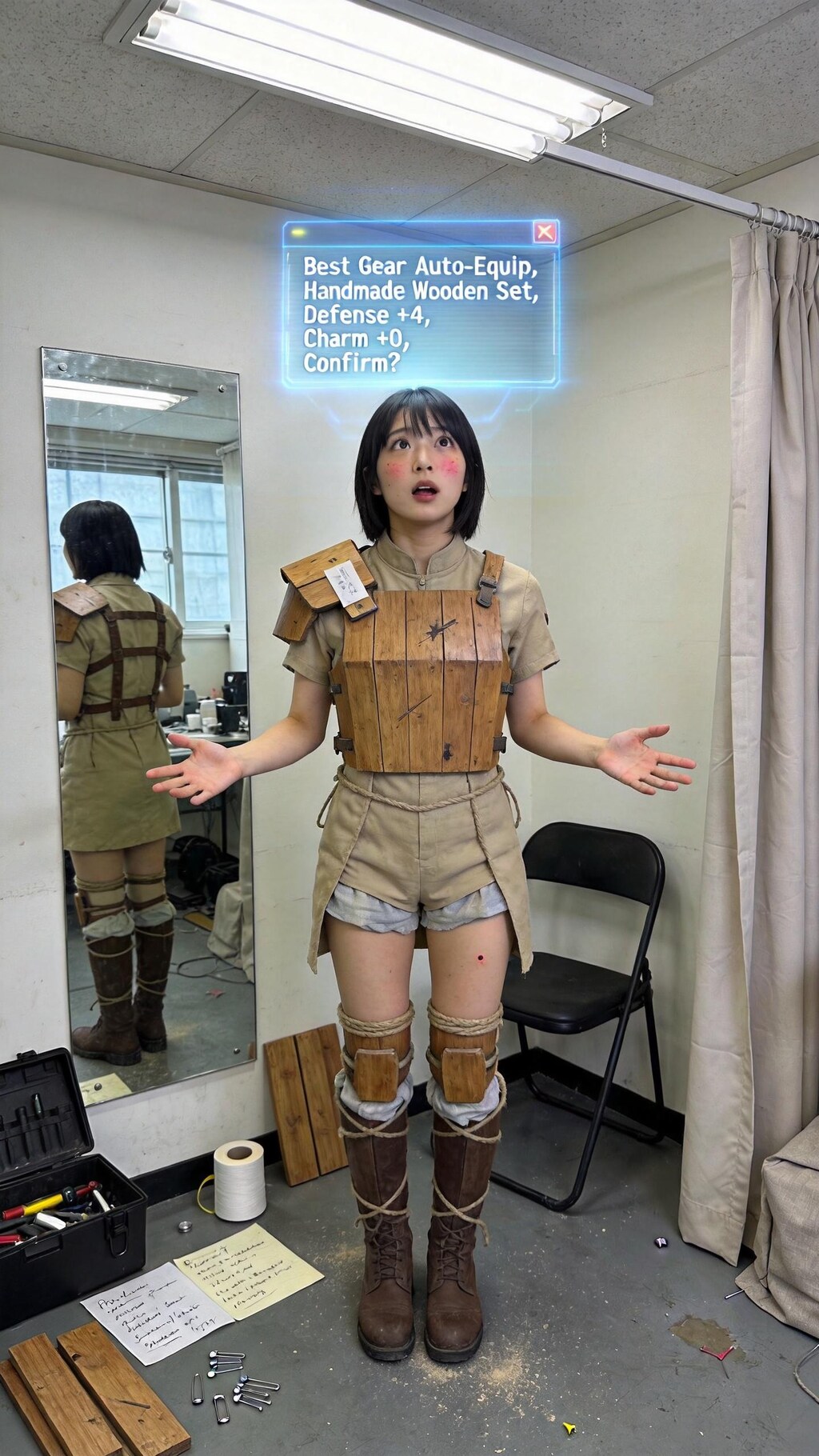 The Legendary Wooden Armor