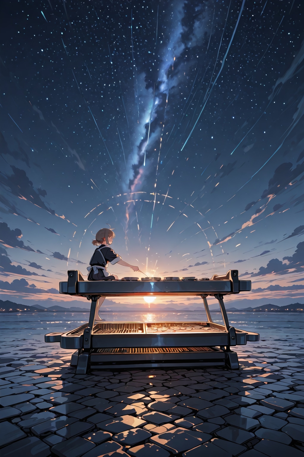 (失敗)夜明けと鉄板