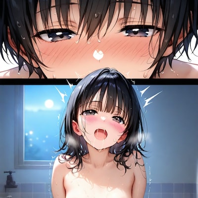 彼女は僕の上で