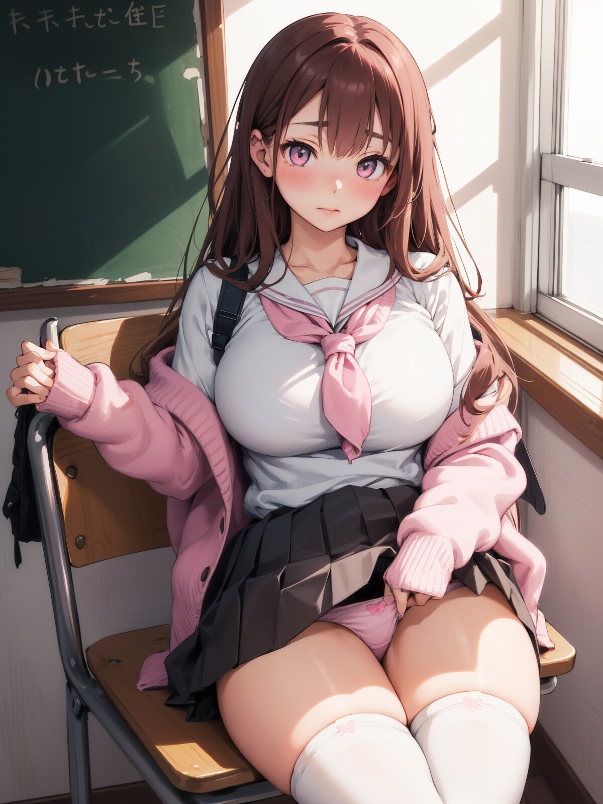 椅子の上7