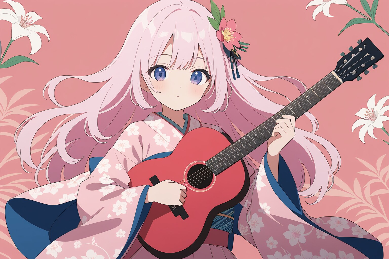 ギター少女 | の人気AIイラスト・グラビア