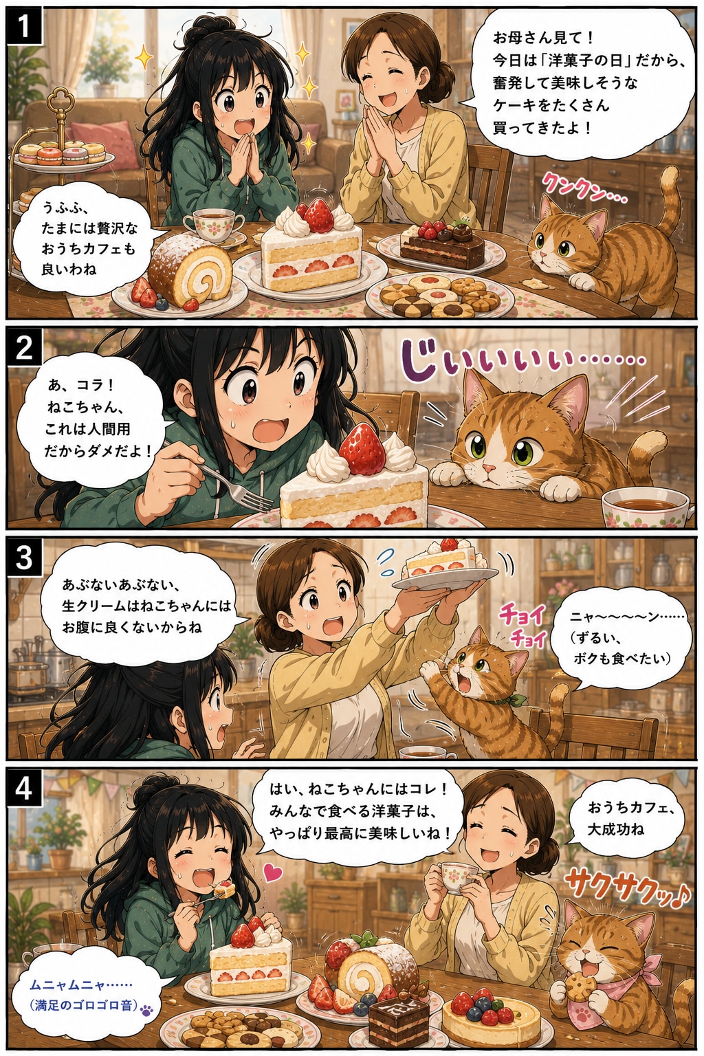 やっぱりお菓子しょ～！？