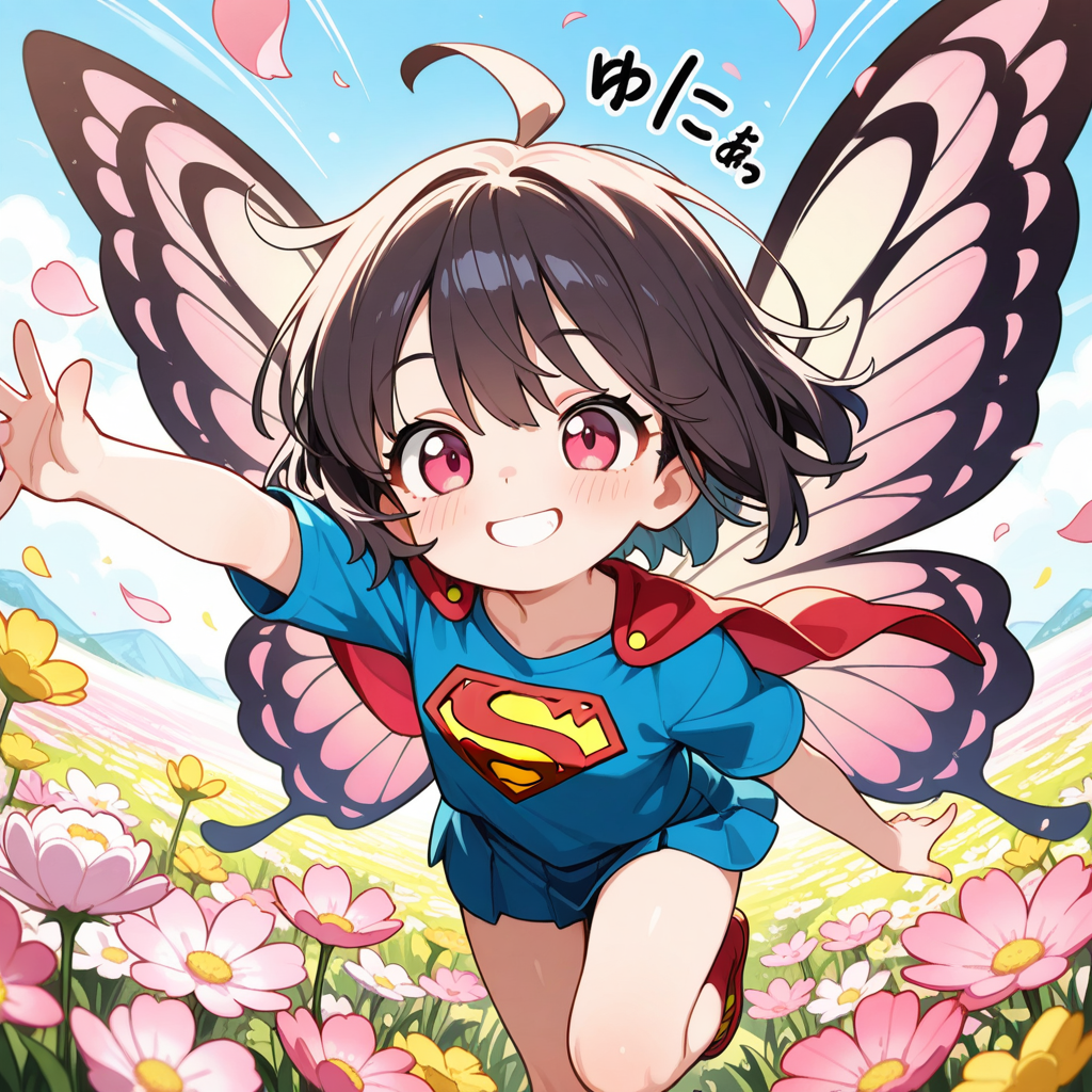 これが本当の「蝶人！！」