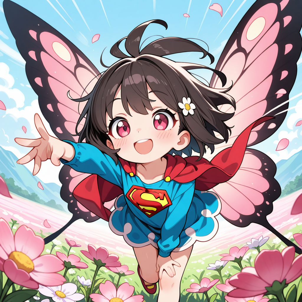 これが本当の「蝶人！！」