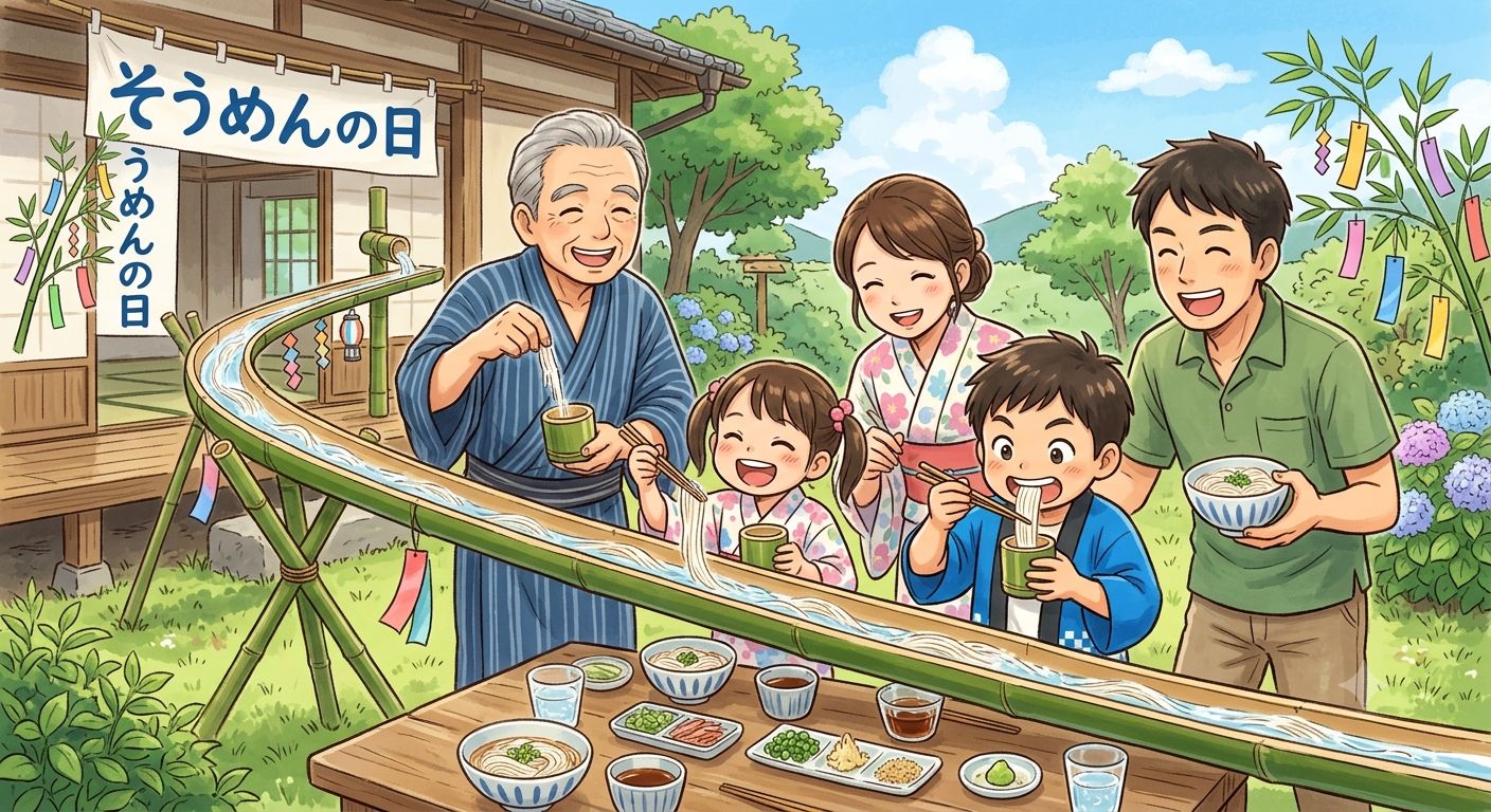そうめんの日