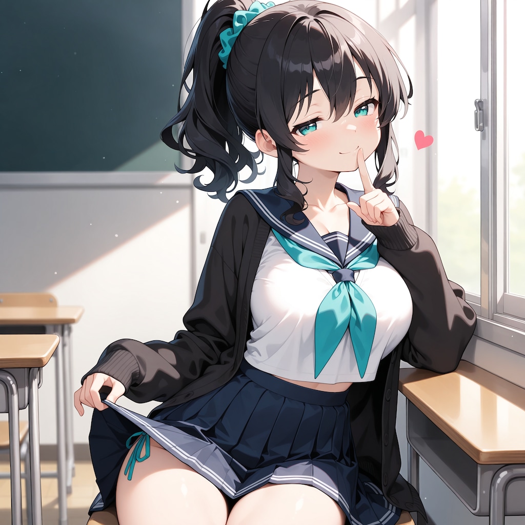 残念、水着でしたぁ〜♪