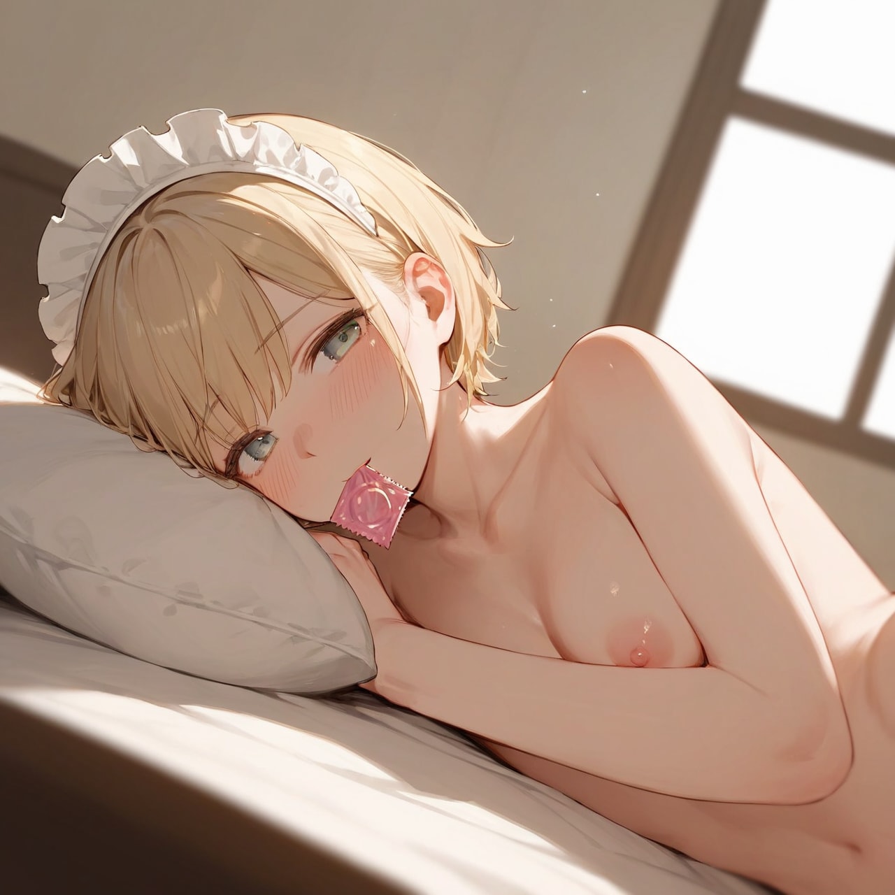 夜のお誘いメイドさん