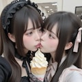 地雷系ちゃんのレズビアン012《クレープと自撮りSeaArt》 11枚目