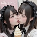 地雷系ちゃんのレズビアン012《クレープと自撮りSeaArt》 12枚目