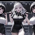 黒づくめさんライブリハーサル ④ 5枚目