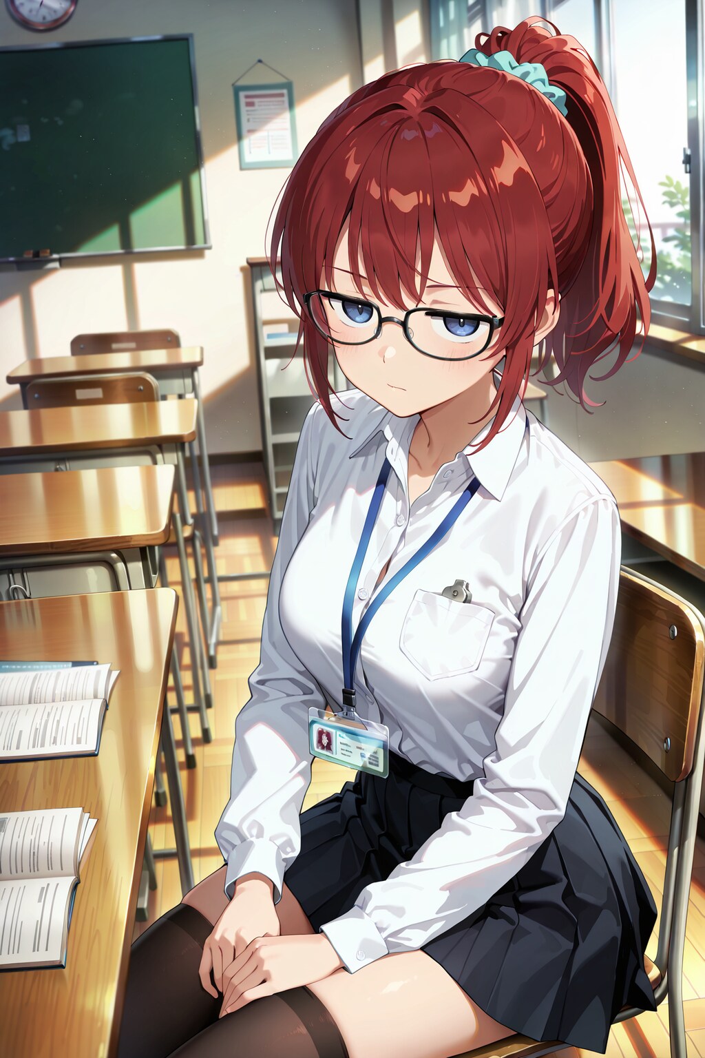 先生、授業中に寝ないでください！