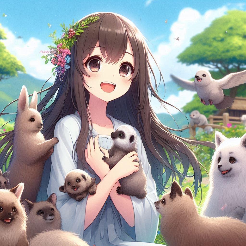 Dalleに守られた奏音ちゃん | の人気AIイラスト・グラビア