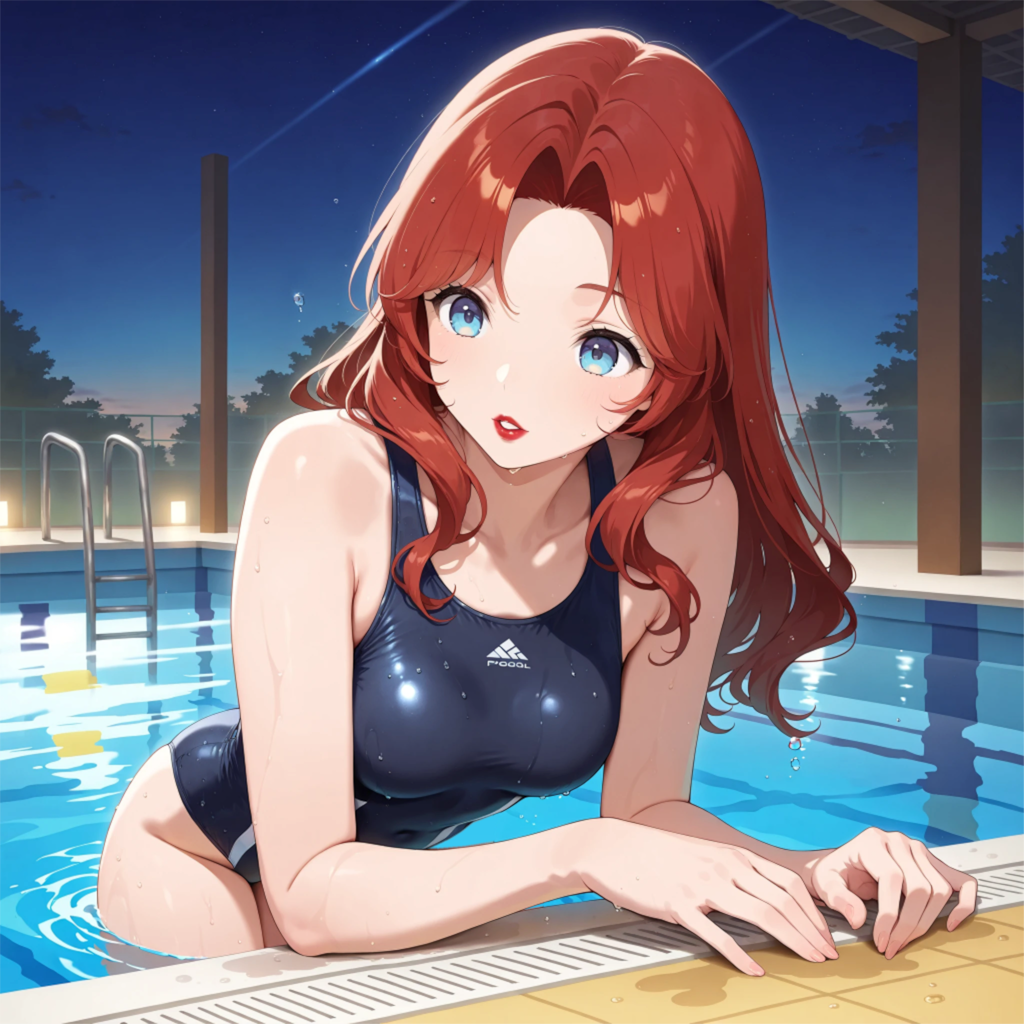 夜で運動するのがいいね！