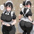 大きいおしりのメイドさん 2枚目