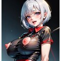 銀髪娘がいろいろポロリ 7枚目