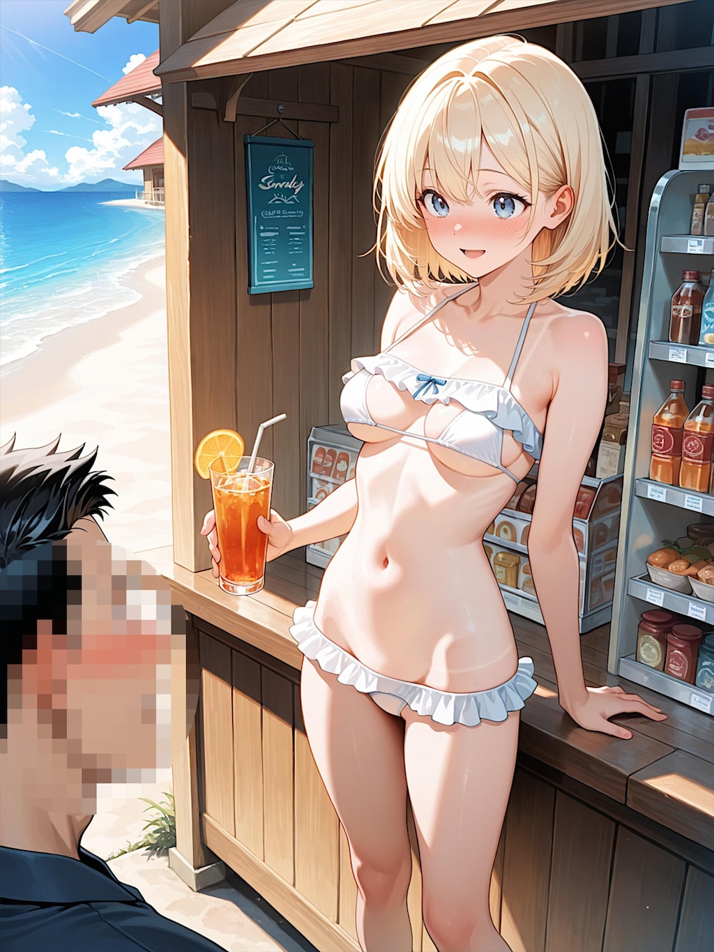 なんかナンパされやすい彼女