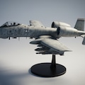 架空A-10を架空プラモデル化😆ｗｗ 2枚目