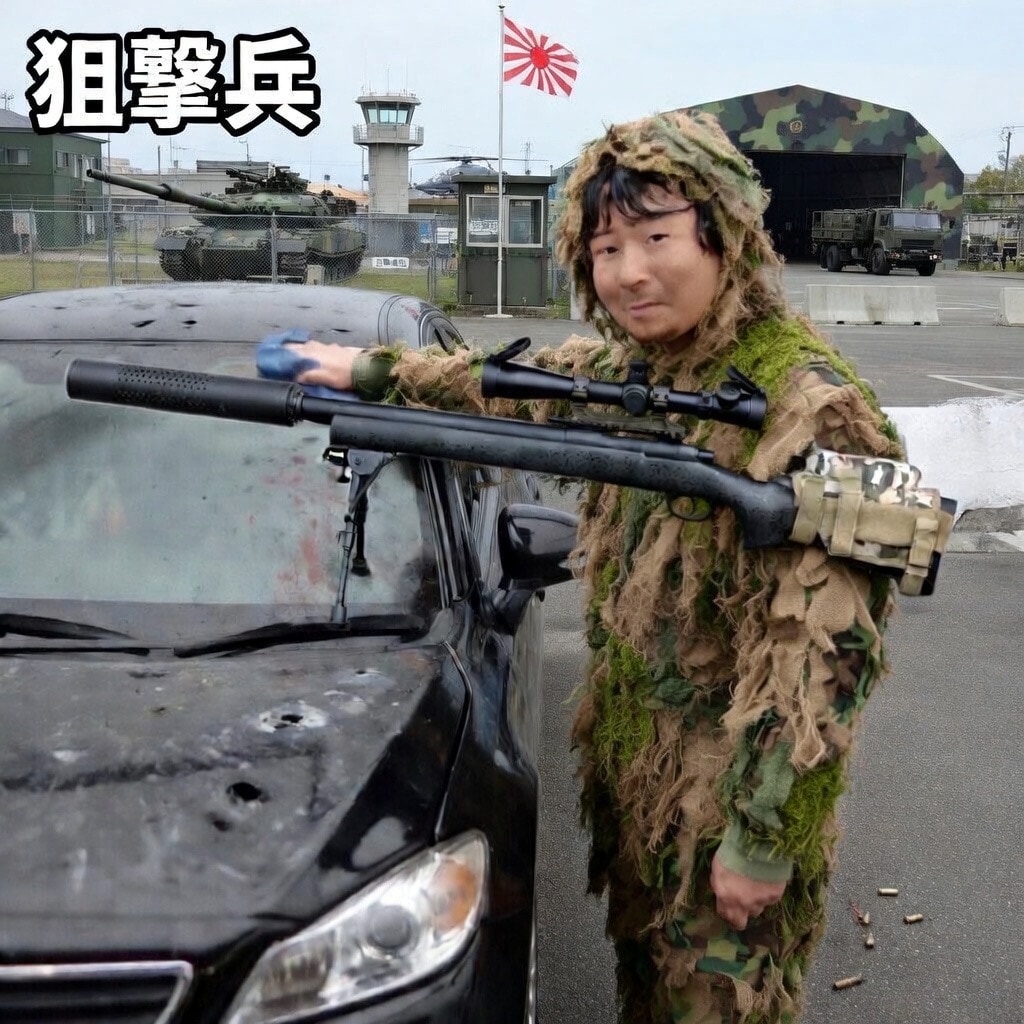サイレントスナイパー自衛軍 | の人気AIイラスト・グラビア