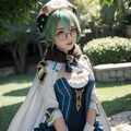 【原神　スクロース】コスプレ風イラスト 2枚目
